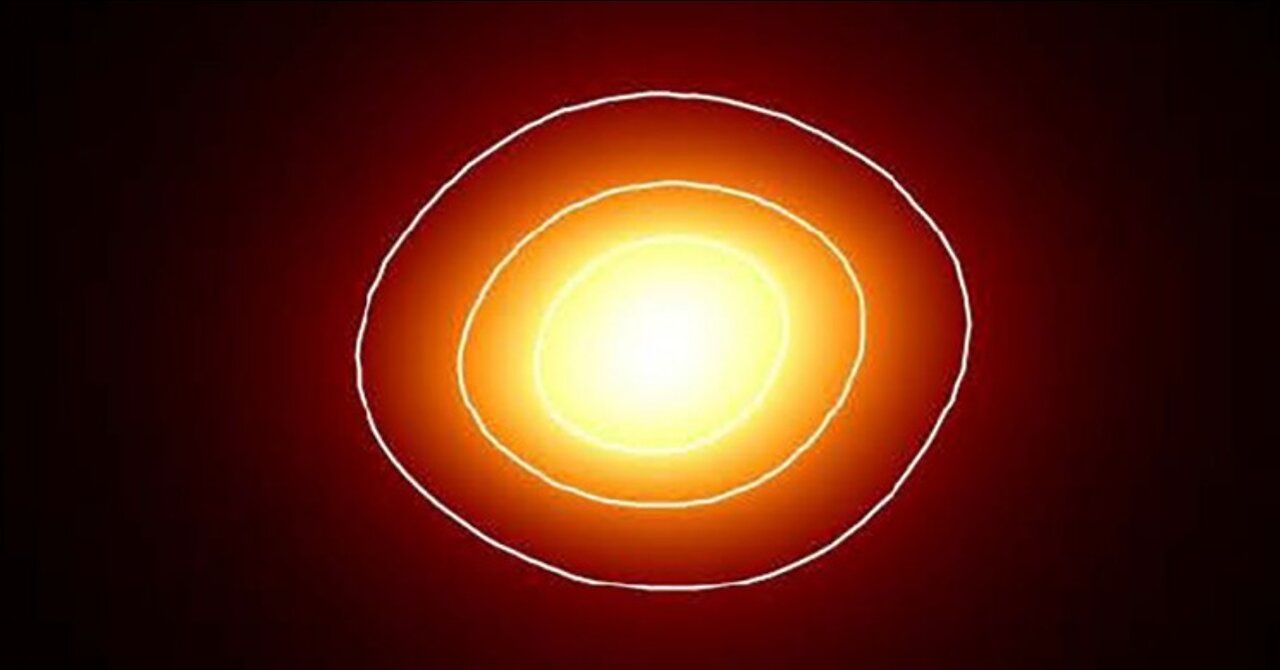 This is the gargantuan black hole that lives at the centre of our galaxy,