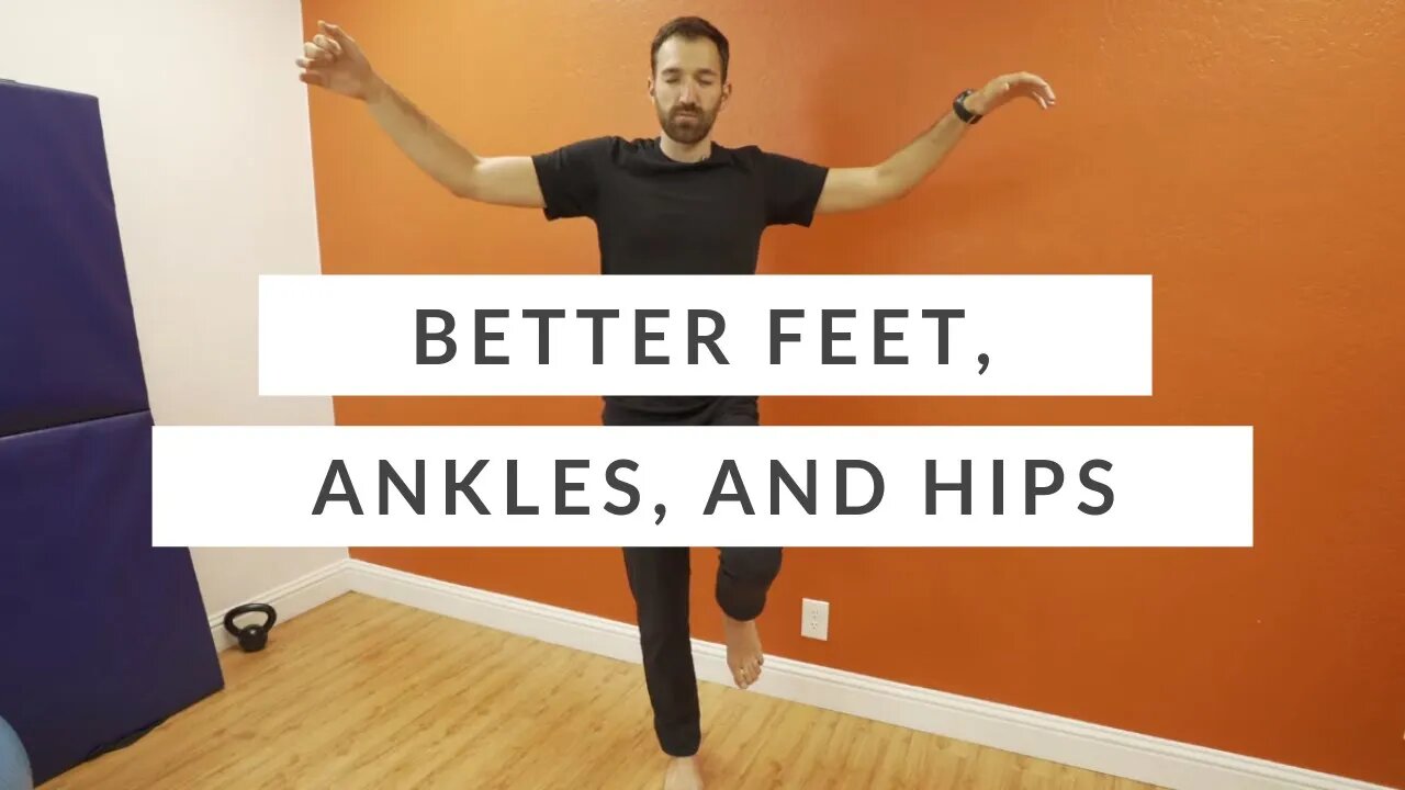 Exercises for ankle strength, hip stability, foot strength and balance