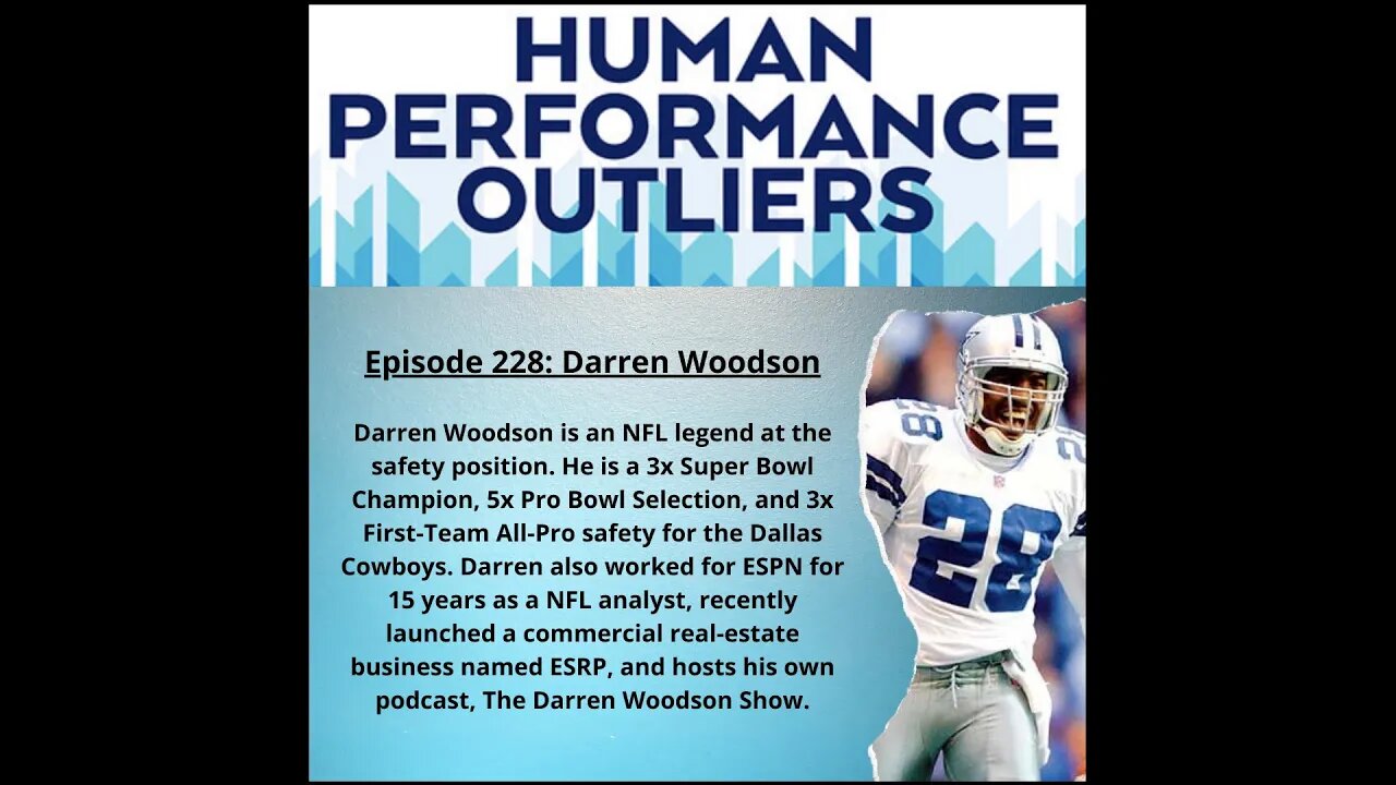 Darren Woodson Discusses Transitioning From The NFL