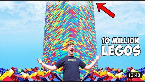 Meine bnaya duniya ka sab say bada logo tower|Mr beast hindi