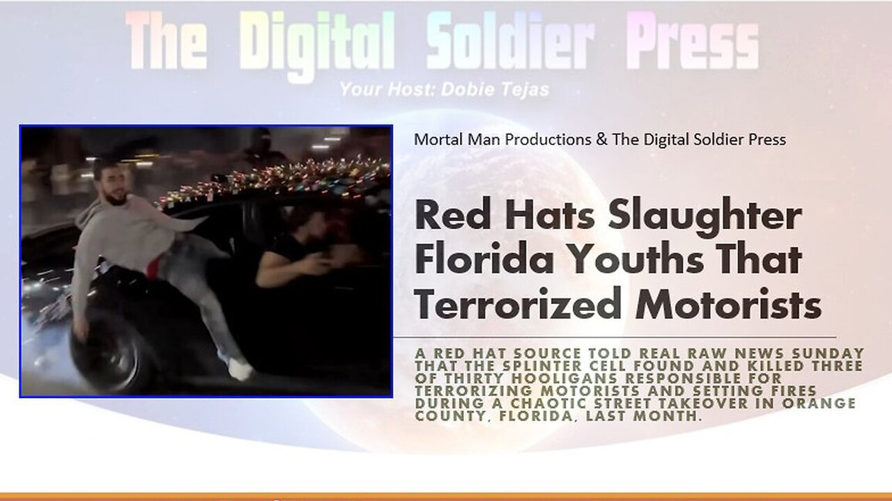 Red Hats Slaughter Florida Youths That Terrorized Motorists