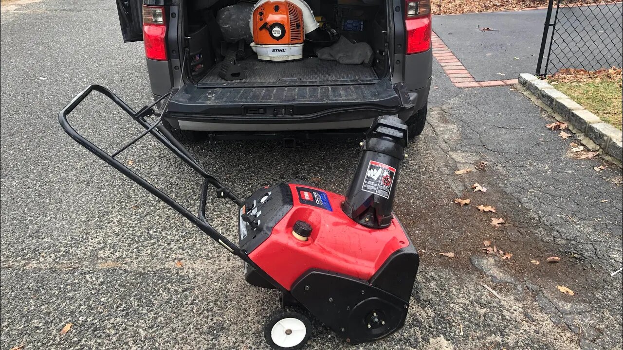 LAST FREE GARBAGE FIND TORO SNOWBLOWER OF 2019 YEAR! WILL IT RUN?