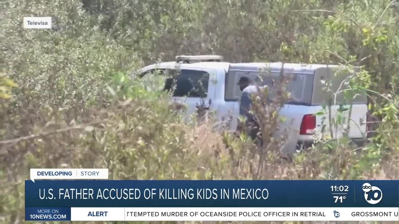 U.S. father accused of killing kids in Mexico