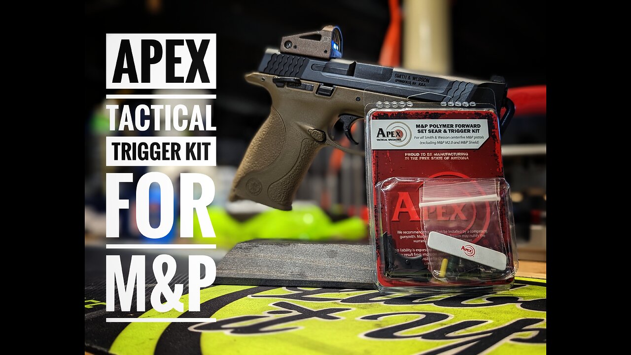 Apex Tactical Trigger Kit For M&P Gen 1 Install