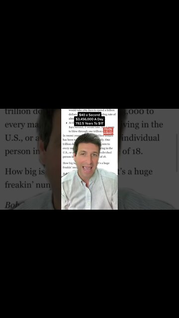 $6.9 Trillion Since Covid Started.. Let’s See How Much $1T Looks Like!