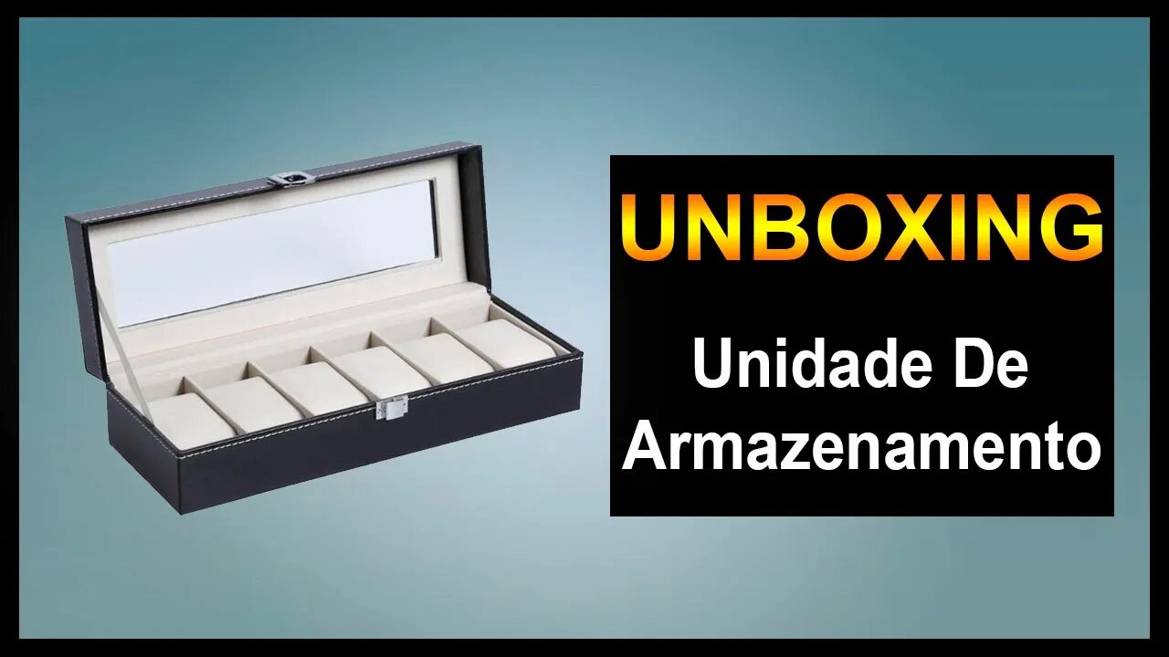 Unboxing - Unidade De Armazenamento / Storage Box - (Português BR)