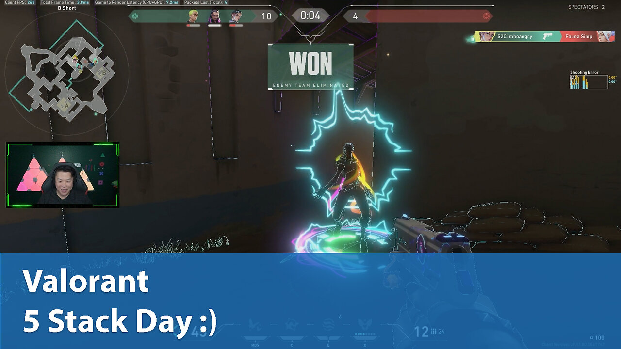 5 Stack Day :) | Competitive 1W-1L-1D | Valorant