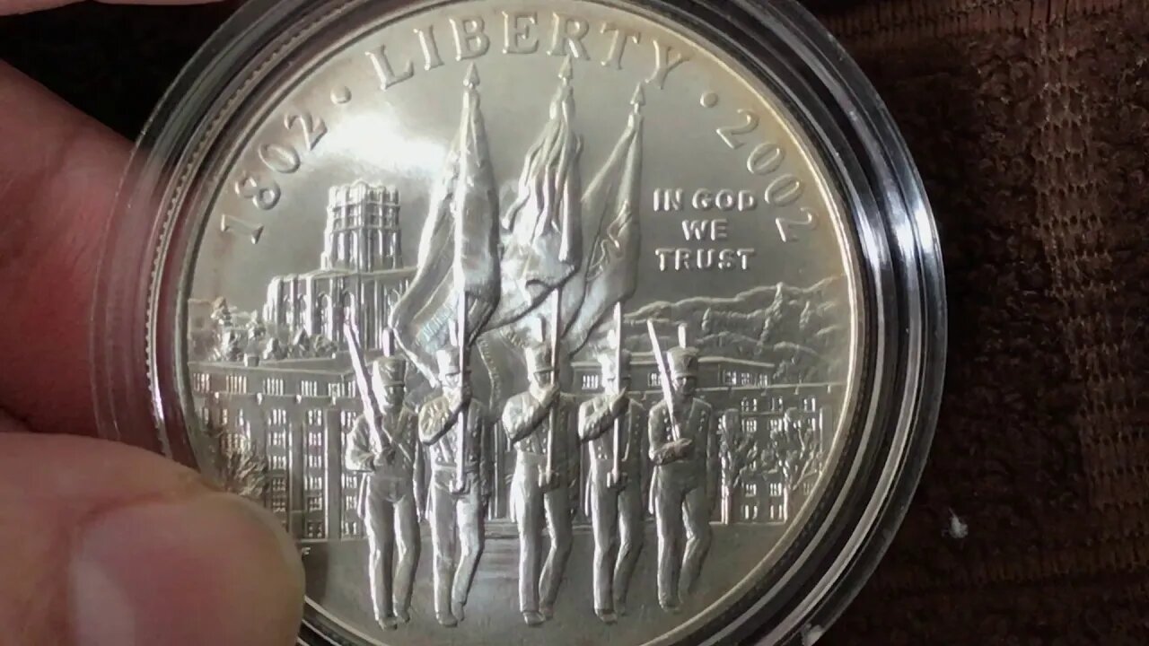 2002 West Point Silver Dollar | THANK YOU VETERANS!!