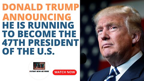 Donald Trump Announcement 2024