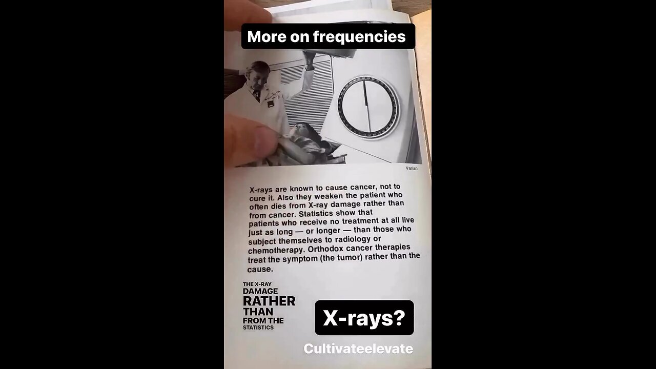 X-rays and cancer: book world without cancer the story of b17