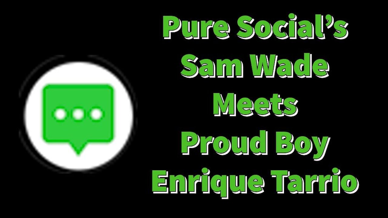 Last Interview with Sam Wade: Controversial Figure Enrique Tarrio Addresses Critics and Clarifies His Position