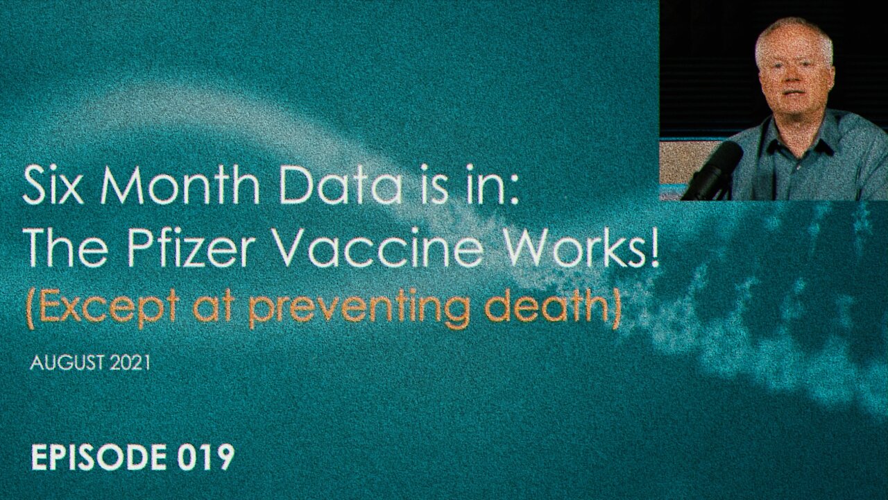 Dr Chris Martenson: “The Pfizer Vaccine Works - Except In Preventing Death.” | 04.08.2021