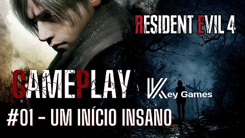 Gameplay Resident Evil 4 Remake - Um Início Insano