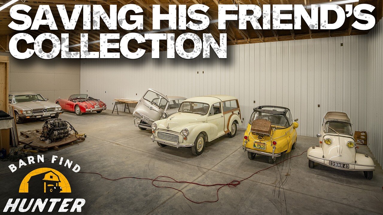 Discovered His Friend Made Him Executor of His Car Collection | Barn Find Hunter