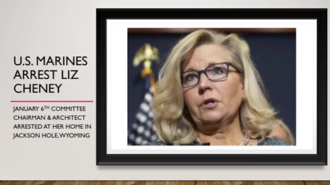 #TRUTH - u.s. Marines Arrest Liz Cheney in Wyoming