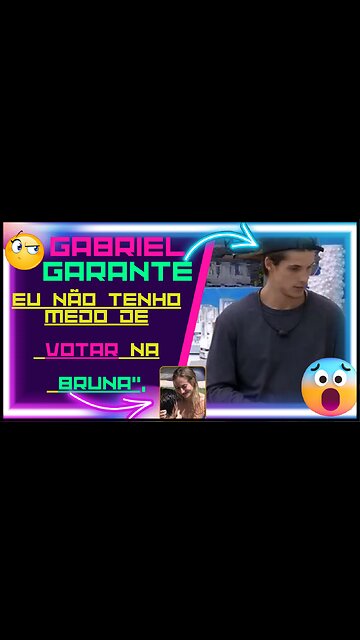 O #bbb23 começou com tudo! Gabriel garante em conversa com Ricardo,não tenho medo de votar na Bruna.