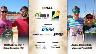 Circuito BRB de Beach Tennis - Aberto de Brasília - 10 e 11.07.21 (SEMIFINAL MASCULINA)