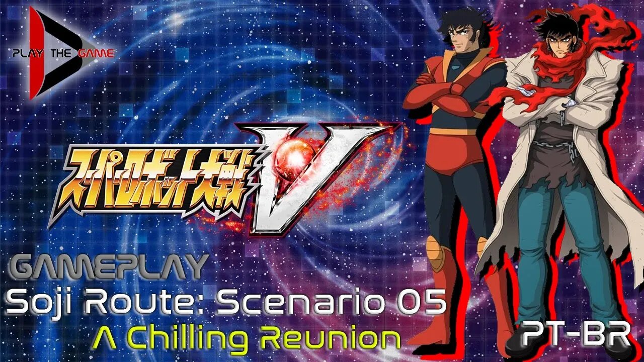 Super Robot Wars V - Stage 05: A Chilling Reunion (Souji Route) [PT-BR][Gameplay]