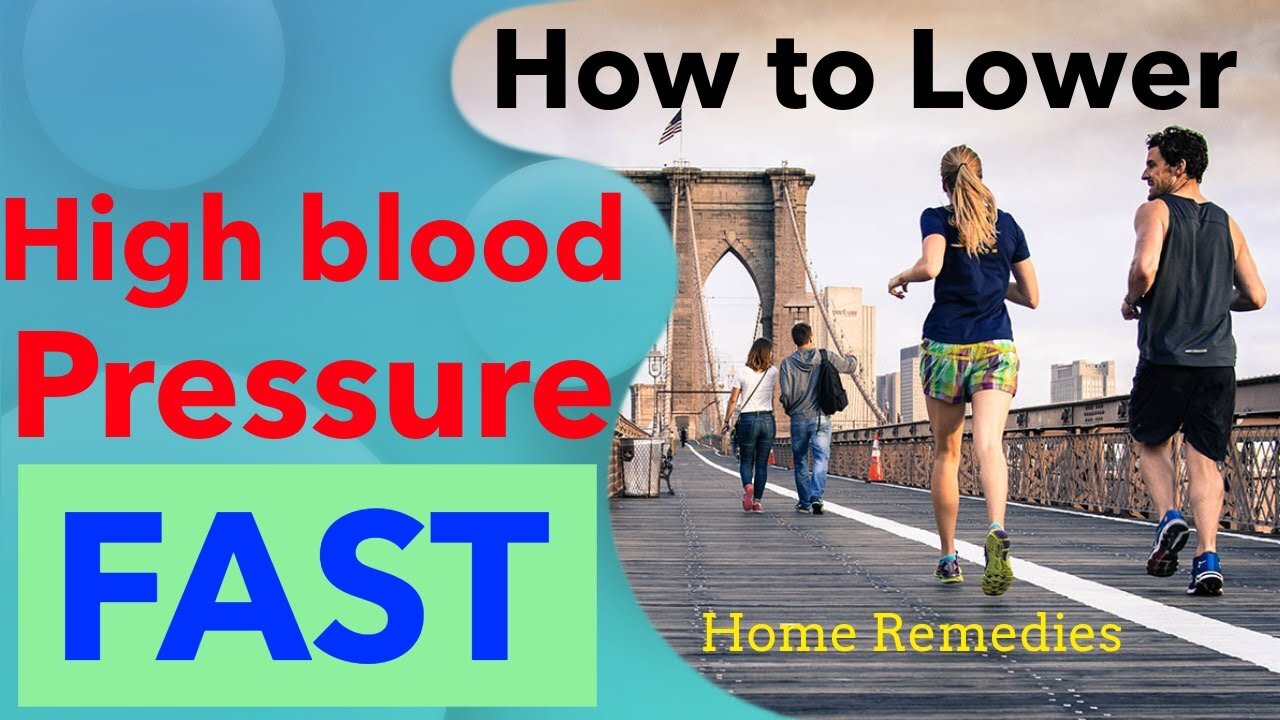 How to Lower High-Blood Pressure Fast & Naturally. Home Remedies for Better Health.