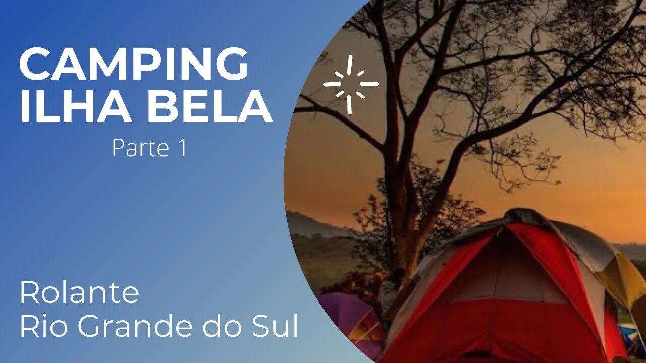 Camping ILHA BELA em Rolante no Rio Grande do sul #turismo #camping #viajar barraca Quechua