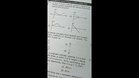 Physics NEET Questions 🤯