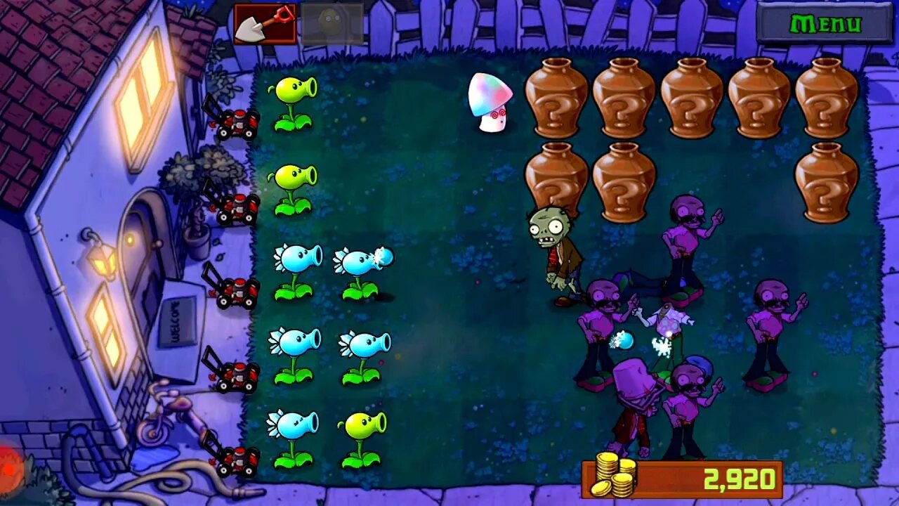 Plants vs. Zombies FREE Adventures : Gatling Pea vs Snow Pea vs Repeater | #StudyWithKids