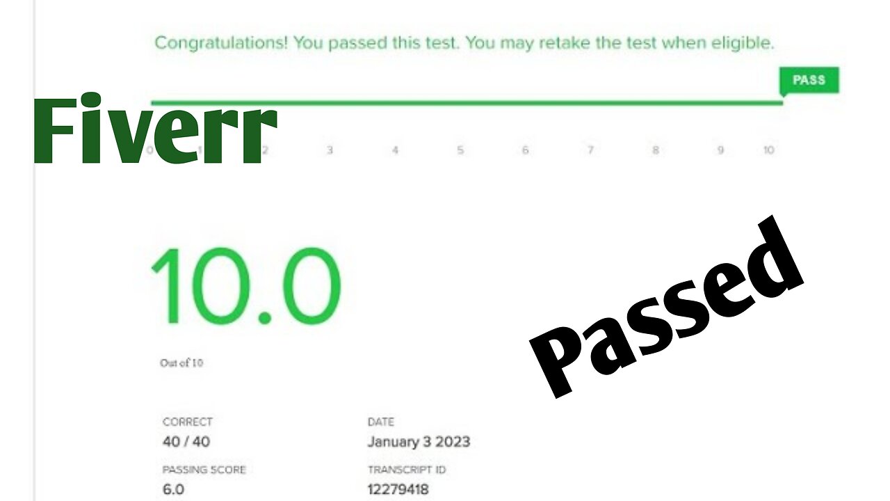 How to Pass Fiverr English Skills Test? | Fiverr English Test Answers 2023 |
