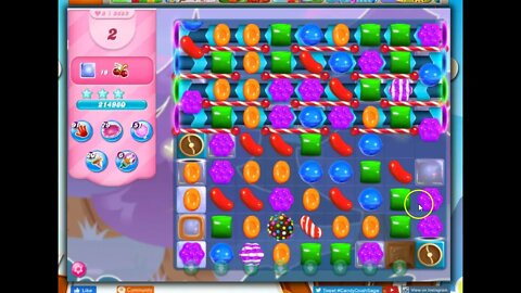 Candy Crush Level 3685 Talkthrough, 27 Moves 0 Boosters