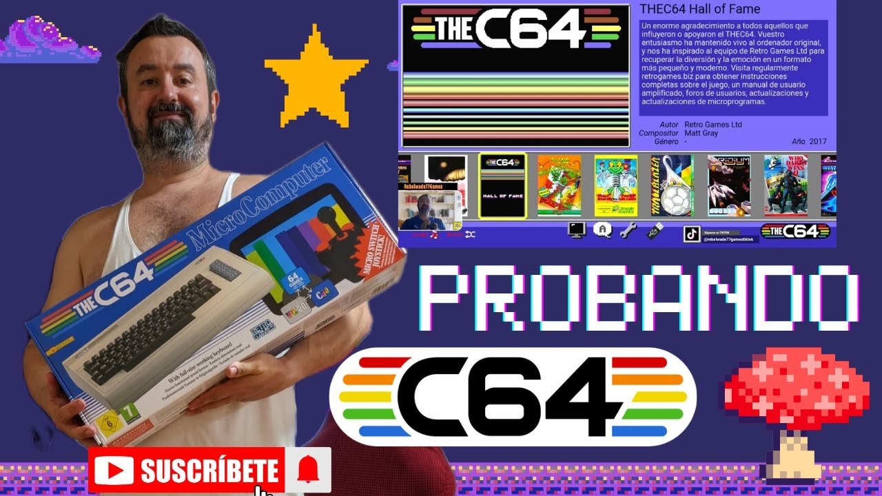 🕹️ Exploramos The C64: ¡La Leyenda del Commodore 64 Vive de Nuevo!