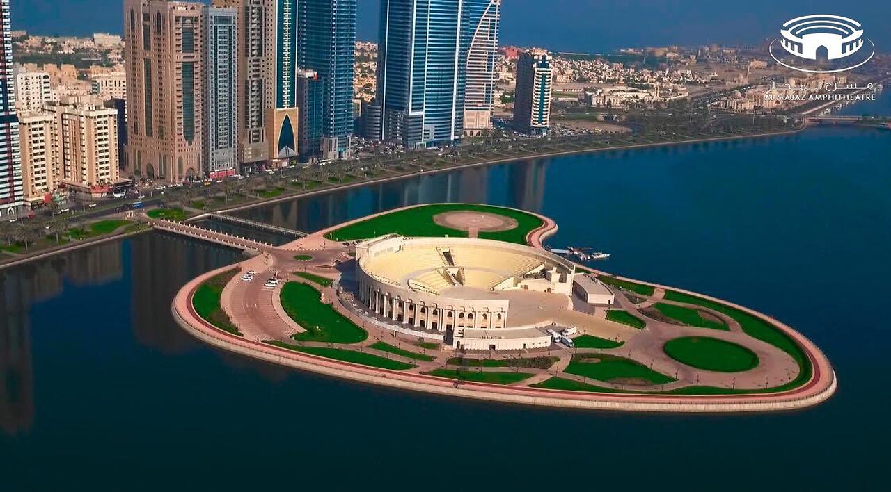 Moving towards Ampitheatre - Sharjah