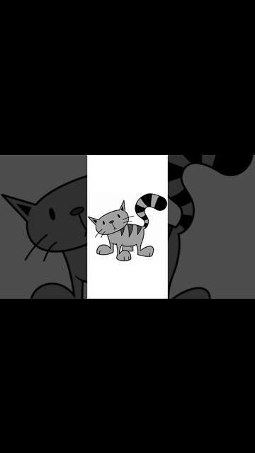 Picture coloring pages | Tutorial for beginners | Learn how to color a cat art | Animal lovers