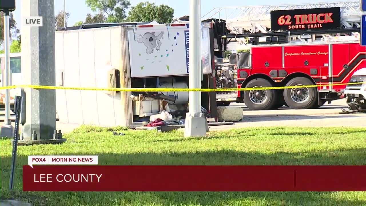 Chemical leak reported after deputy-involved crash