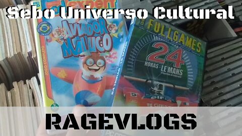 [Ragevlog] Rolé pelo Sebo Universo Cultural (Joinville) - 13/09/2021