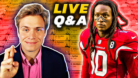 Answering Fantasy Football Questions! (Live)