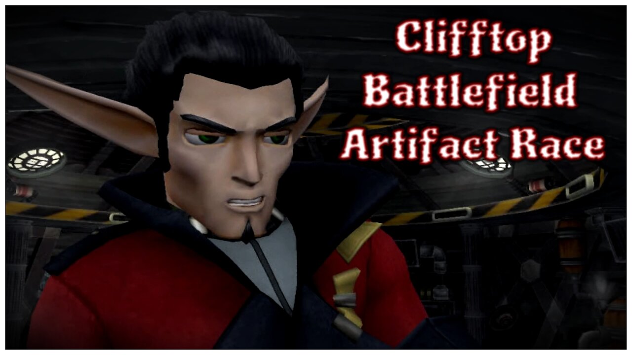 Jak X: Combat Racing | Clifftop Battlefield - Artifact Race