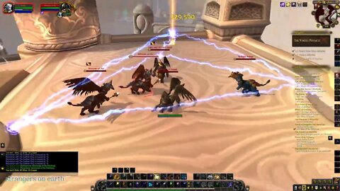 World of WarCraft: Ixchel at The Vortex Pinnacle (solo druid - kill everything)