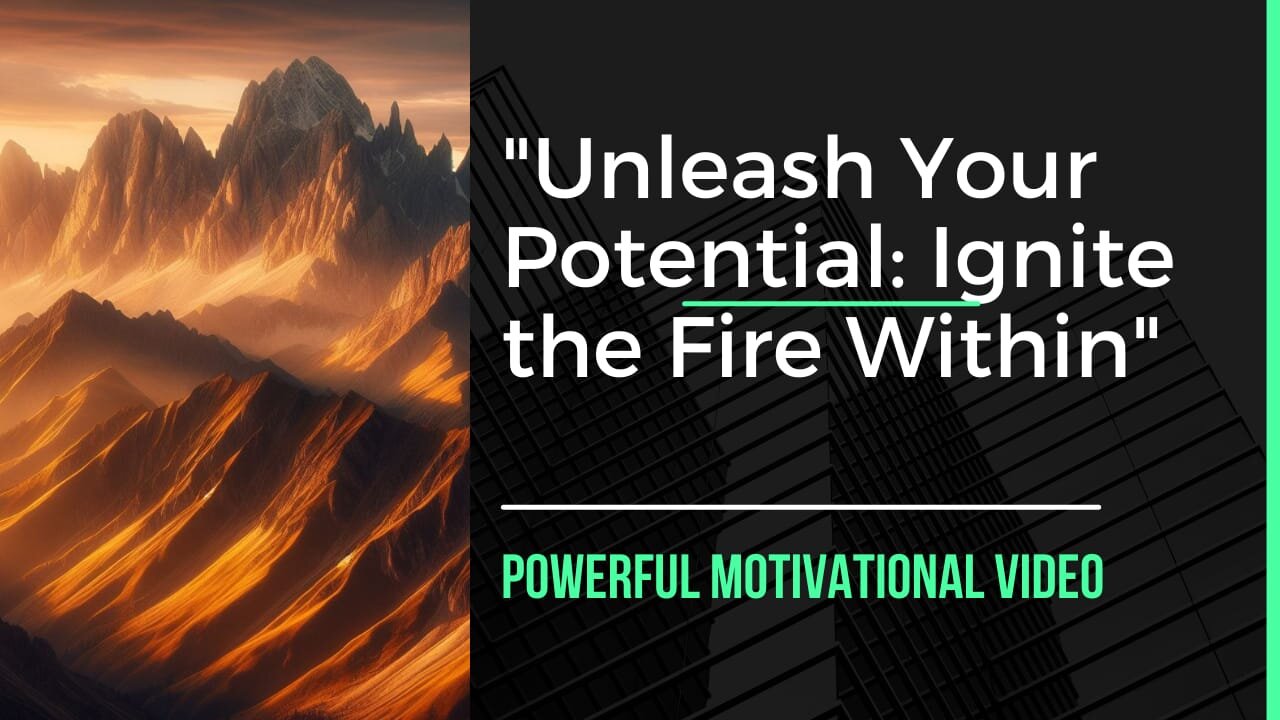 Are You Ready to Ignite the Fire Within Unleash Your Potential Ignite the Fire Within