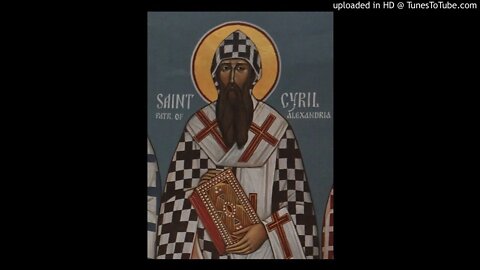 St. Cyril of Alexandria - Commentary on the Gospel of John - Ch.1