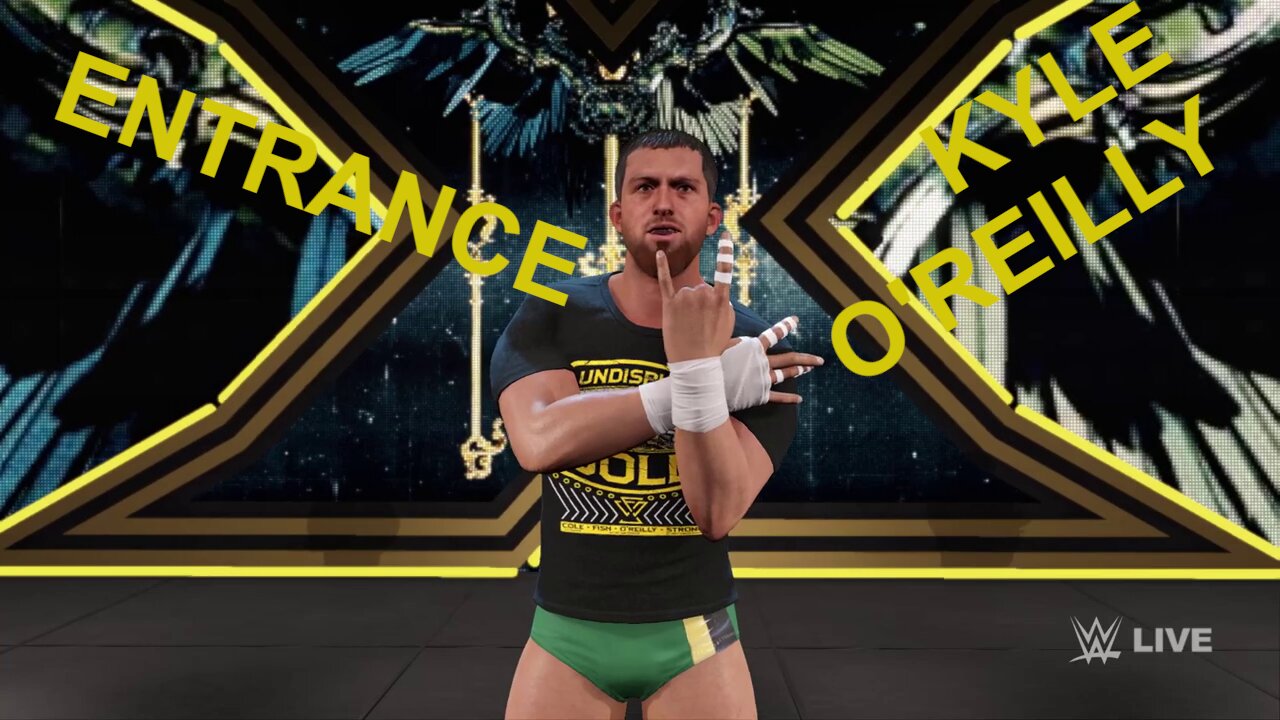 WWE 2K23 Custom Entrance Kyle O'Reilly w/ custom Music and Titantron