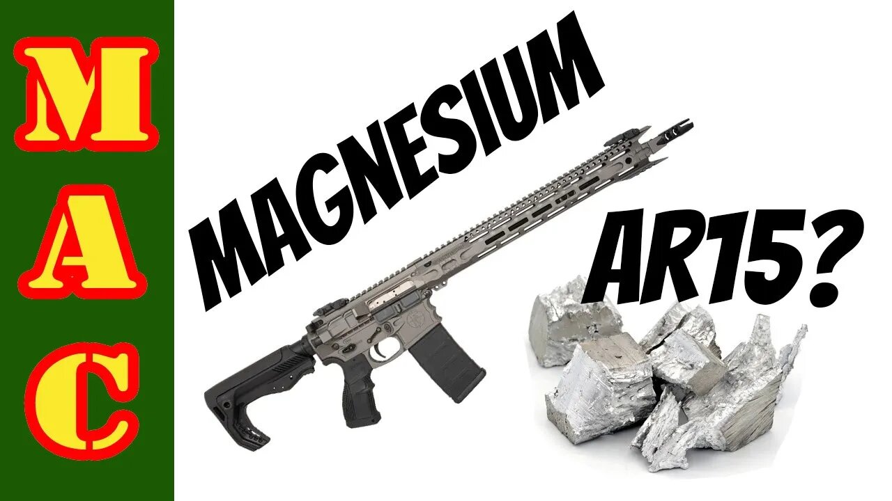 Fostech and the Magnesium Alloy AR15 - Insanely light weight!