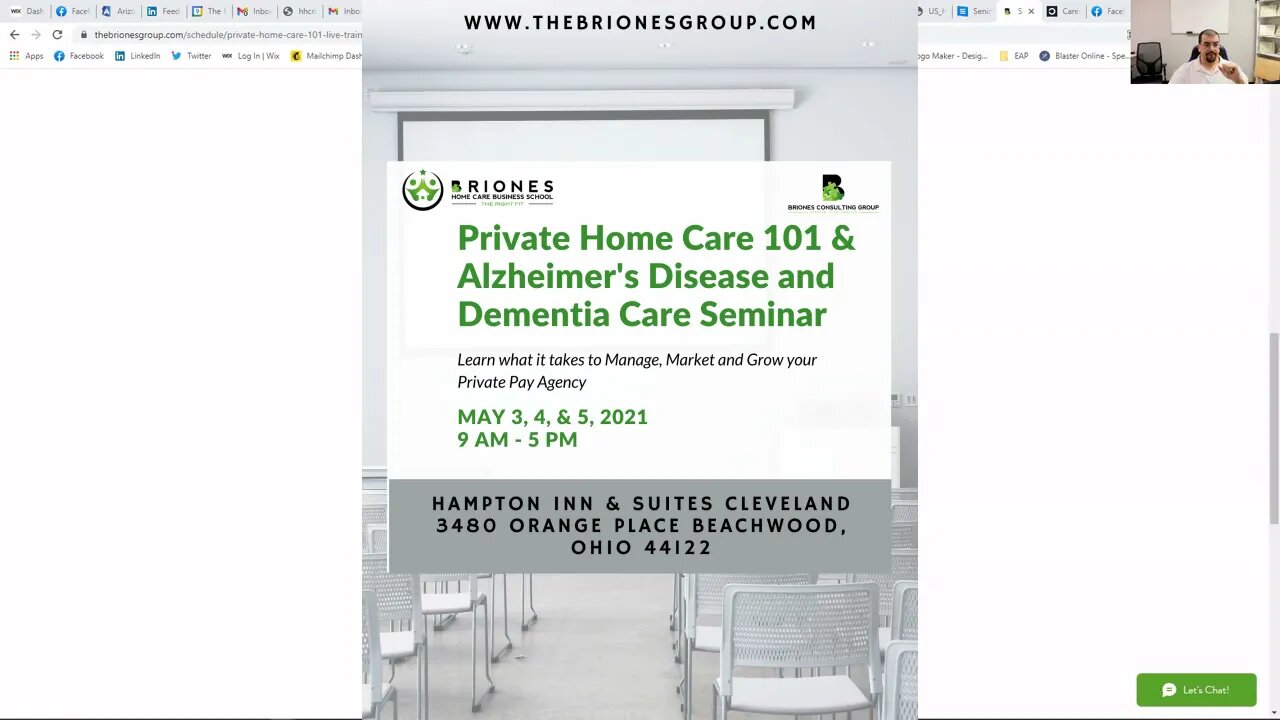 Private Home Care 101 Live Event May 3, 4, & 5 Cleveland Ohio