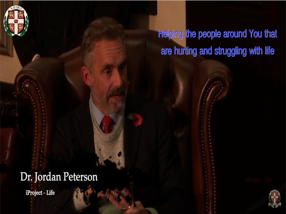 Dr. Jordan Peterson Helping others by listening