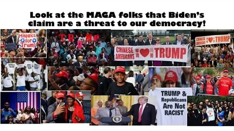 Do you think Biden included the minorities as MAGA Extremist?