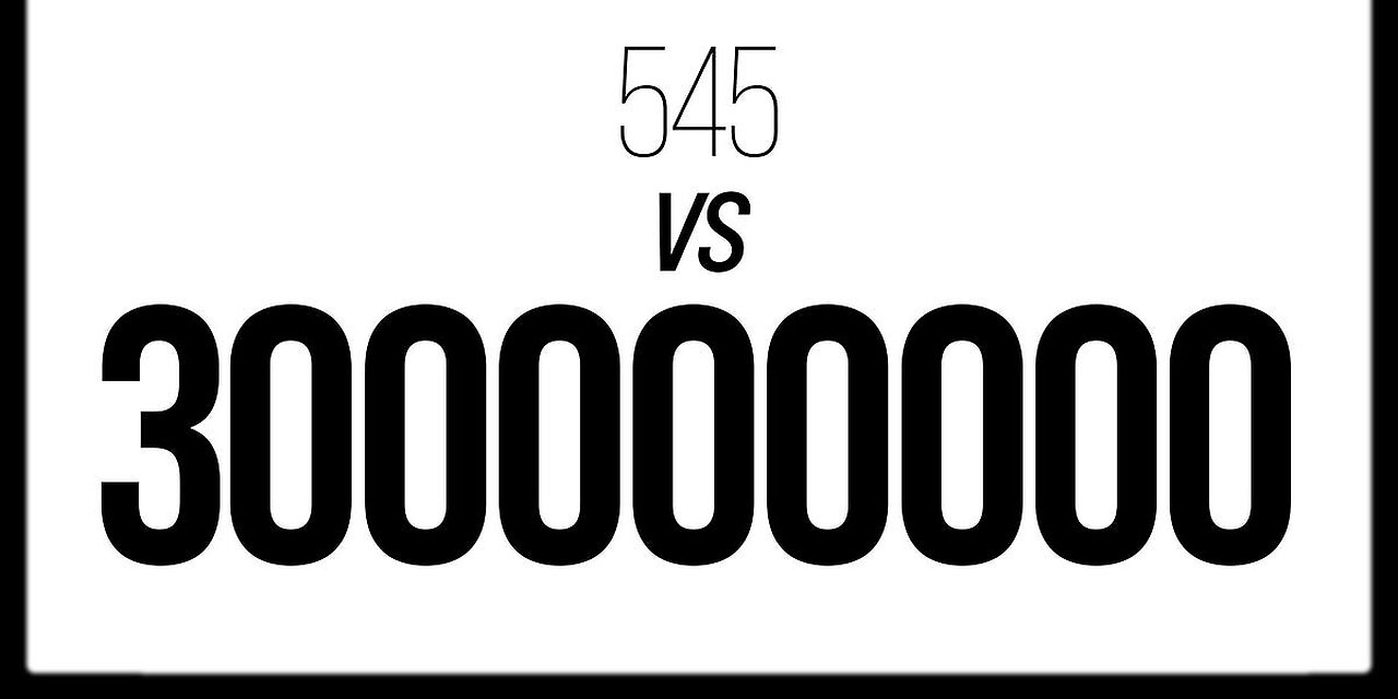 REESE REPORT: 545 vs 300 Million