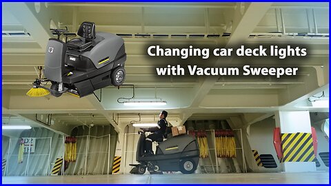 HOW TO CHANGE CAR DECK LIGHTS IN PCTC/RORO SHIPS FAST?