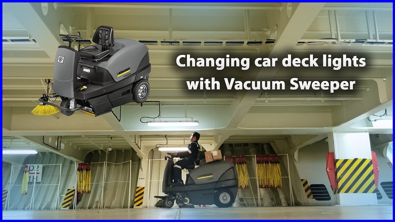 HOW TO CHANGE CAR DECK LIGHTS IN PCTC/RORO SHIPS FAST?
