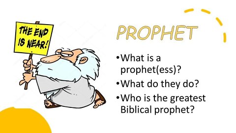 What is a prophet