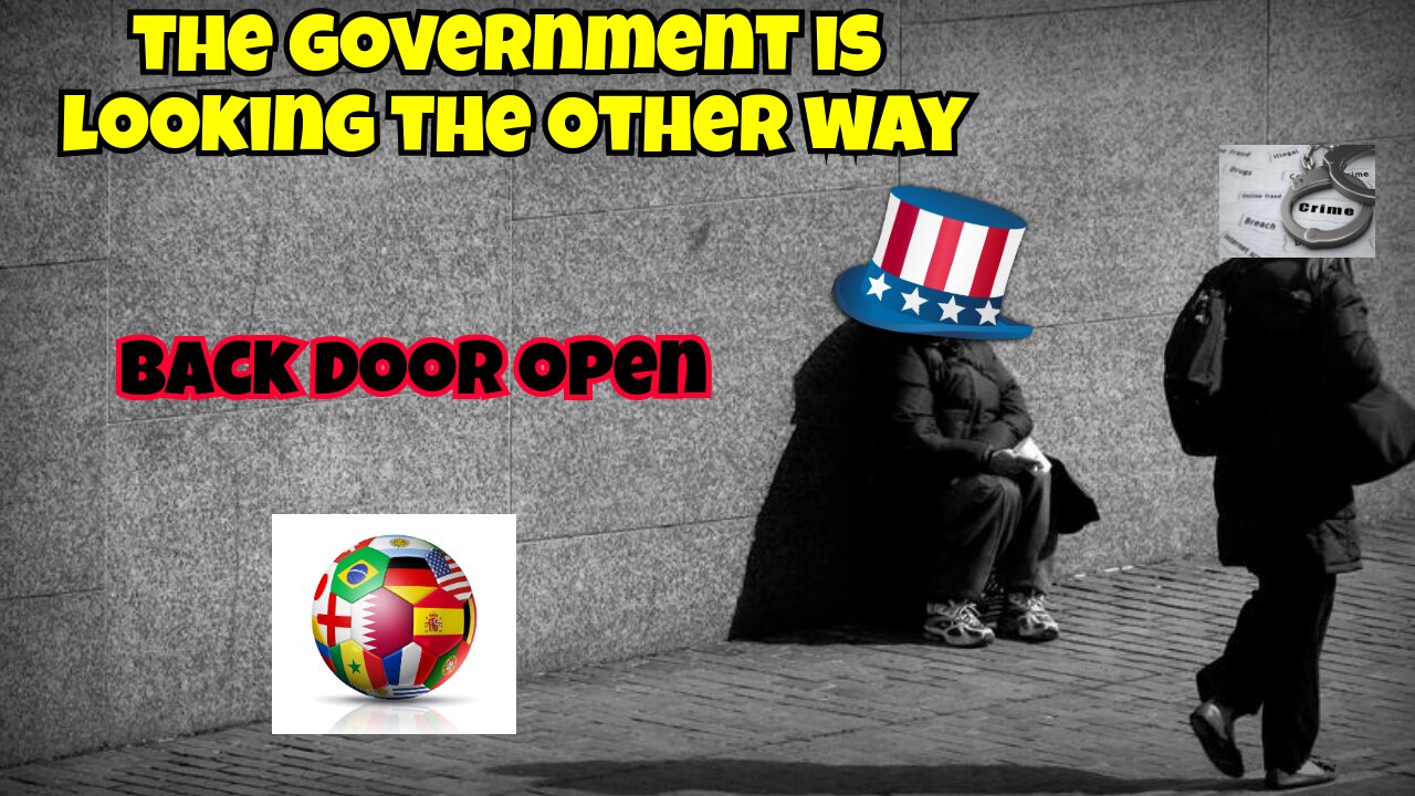 THE GOVERNMENT SEES THE WRONG BUT LOOKING THE OTHER WAY. THE BACK DOOR IS OPEN