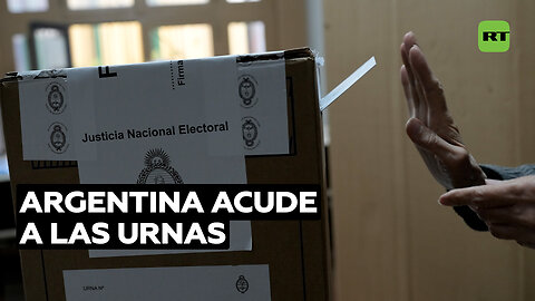 Argentina acude a las urnas para definir la presidencia entre Massa y Milei