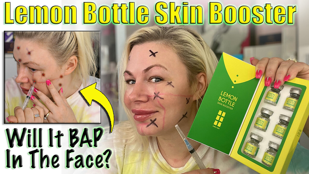 Lemon Bottle Skin Booster, Will It BAP in Face? From Maypharm.net | Code Jessica10 Saves you Money!